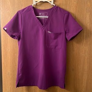 Figs XS one pocket scrub top